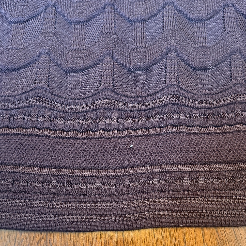Missoni Brown Signature Knit Sweater – Italian Luxury Zigzag Pattern, Size - Picture 12 of 13